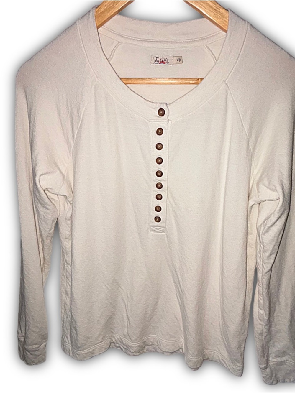 Faherty Brand Cloud Cotton Henley Tee